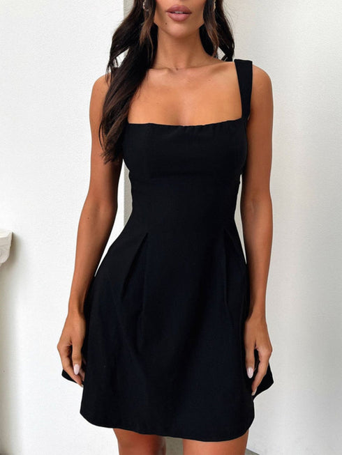 'Xiomara' Low Cut Mini Dress - Celes Fashion